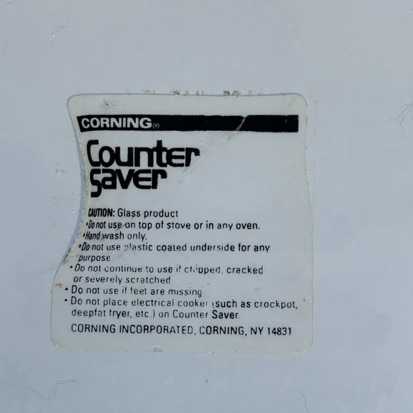 Corningware Counter Saver glass cutting board - Picture 4 of 16